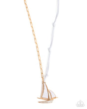 Load image into Gallery viewer, Sailboat Shimmer - White