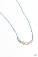 Load image into Gallery viewer, White Collar Whimsy - Blue