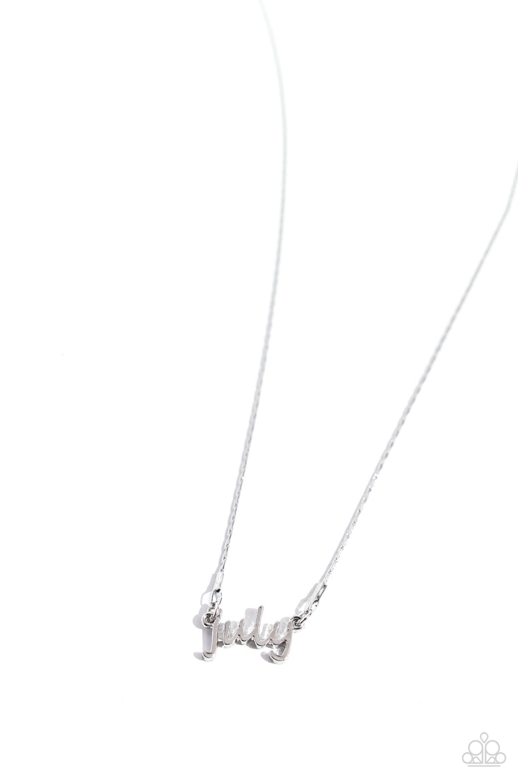 Birth Month Bling - July - Silver