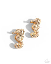 Load image into Gallery viewer, Sea Horse Statement - Gold
