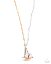 Load image into Gallery viewer, Sailboat Shimmer - White
