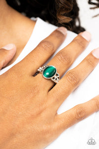 Crystals and Cats Eye - Green